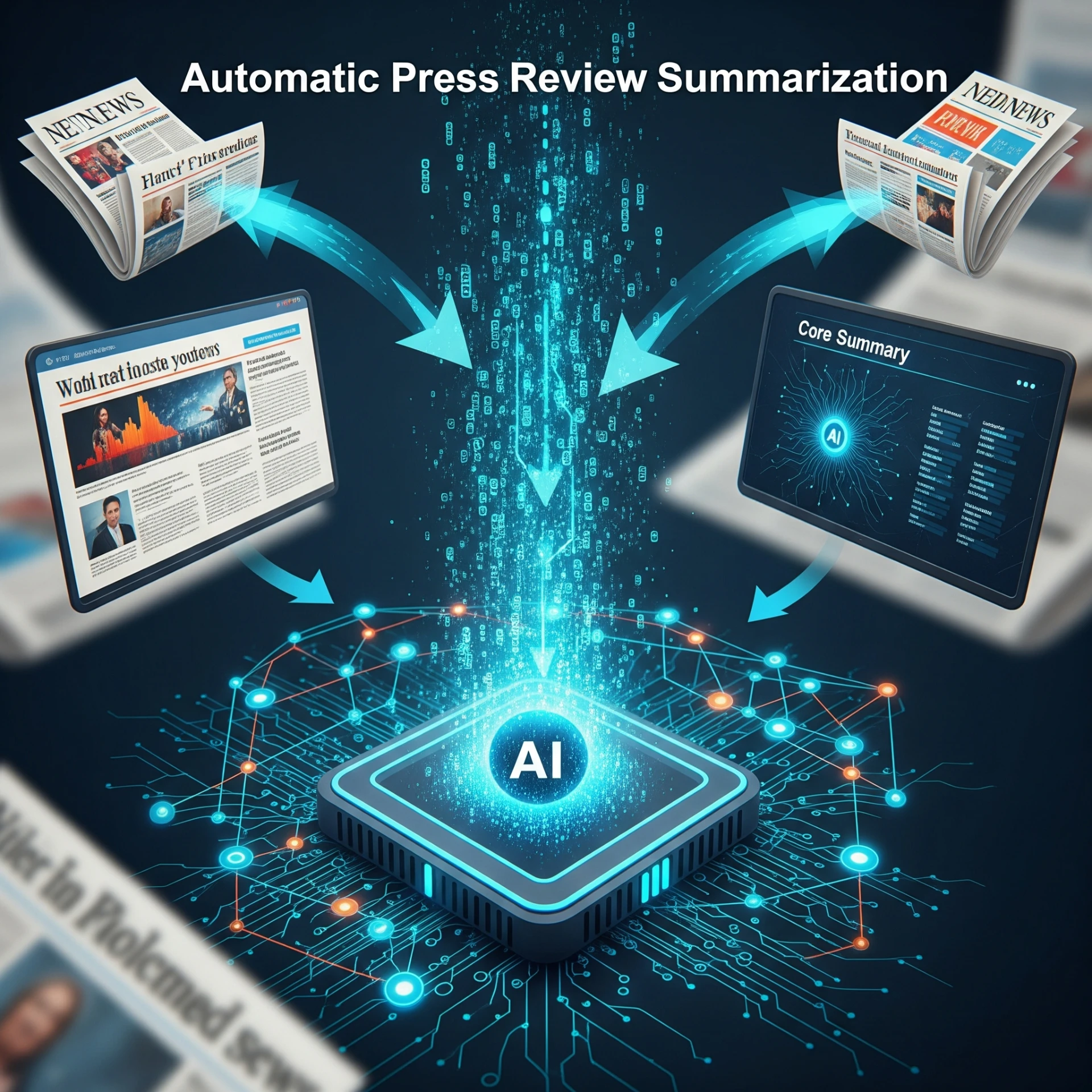 Riassunto automatico della rassegna stampa